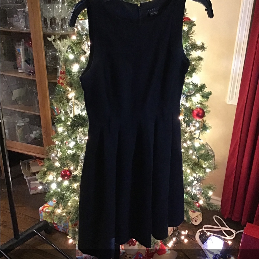 Theory black dress